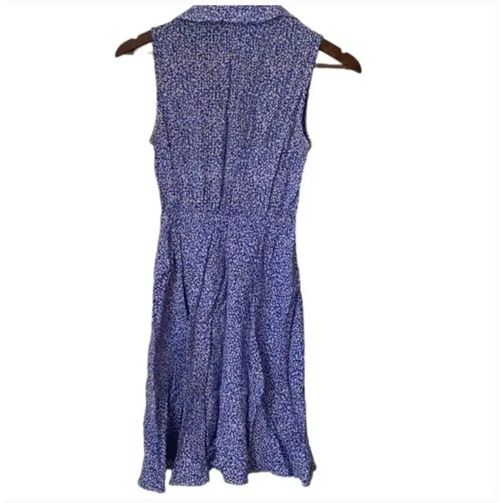 Kate Spade Floral Jersey Sleeveless Dress Sz XS
